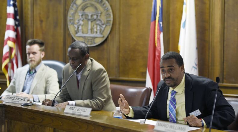 Clarkston’s City Council is weighing a new policy that would limit the city’s cooperation with federal immigration authorities amid the Trump administration’s crackdown on illegal immigration. (DAVID BARNES / DAVID.BARNES@AJC.COM)