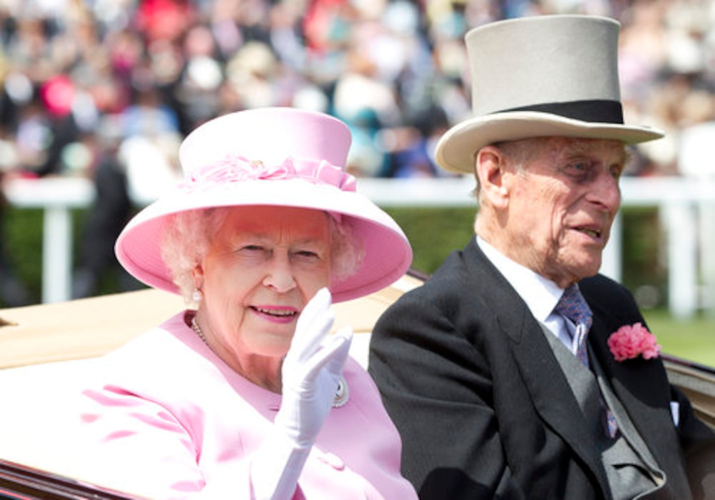 Crazy hats at the Royal Ascot