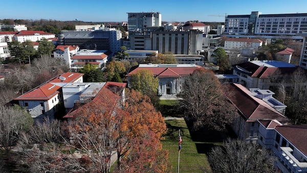 In 1914, Asa Candler made a monetary and land donation to move Emory College from Oxford, Georgia, to Atlanta and establish Emory University. (Miguel Martinez/AJC)