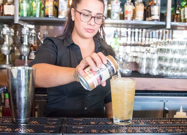 The Southern Mule cocktail is topped off with Gosling (TM) Ginger Beer. CONTRIBUTED BY HENRI HOLLIS