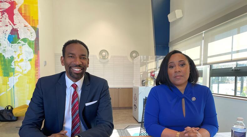 Fulton County District Attorney Fani Willis has endorsed Councilman Andre Dickens