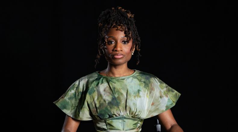 Aleshea Harris poses for a portrait in Culver City, Calif., on Thursday, May 14, 2026. (Photo by Andrew Park/Invision/AP)