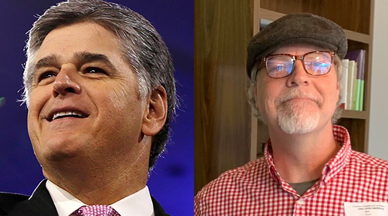 Sean Hannity has lost his 3 p.m. slot on WSB radio which will become occupied by local Atlanta radio host Eric Von Haessler. AP/RODNEY HO/rho@ajc.com