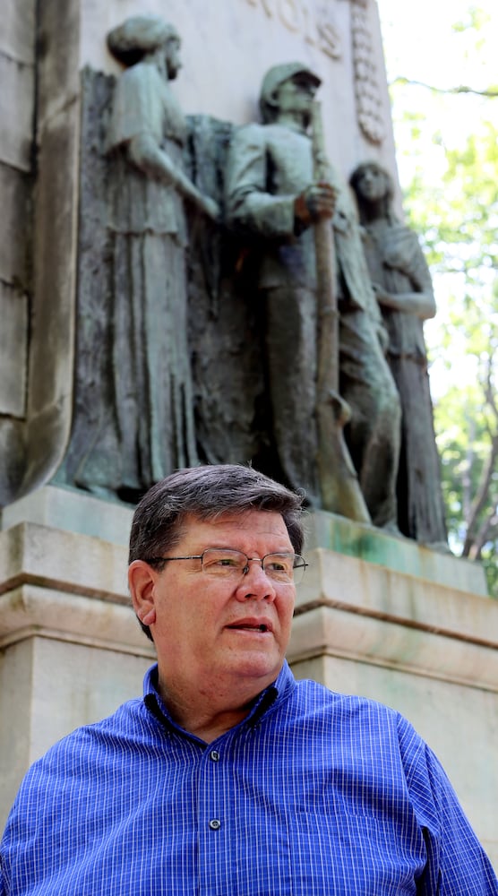 The monument at Kennesaw Mountain