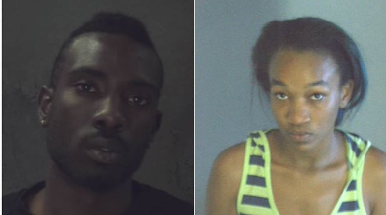 Renardo Baty and Quashawna Fowler (Credit: DeKalb County Jail)