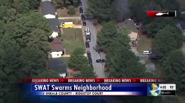 There was a SWAT situation in DeKalb County on Thursday afternoon.