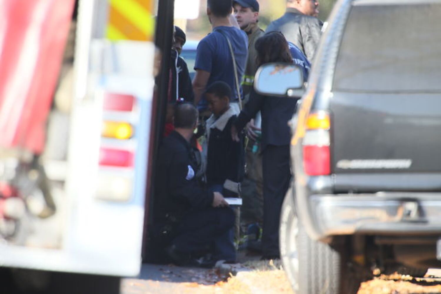 Photos from the scene
