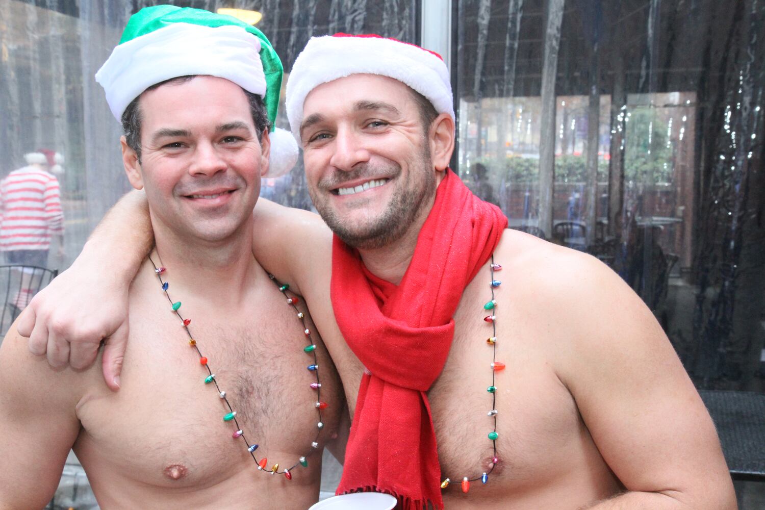 Santa Speedo Run
