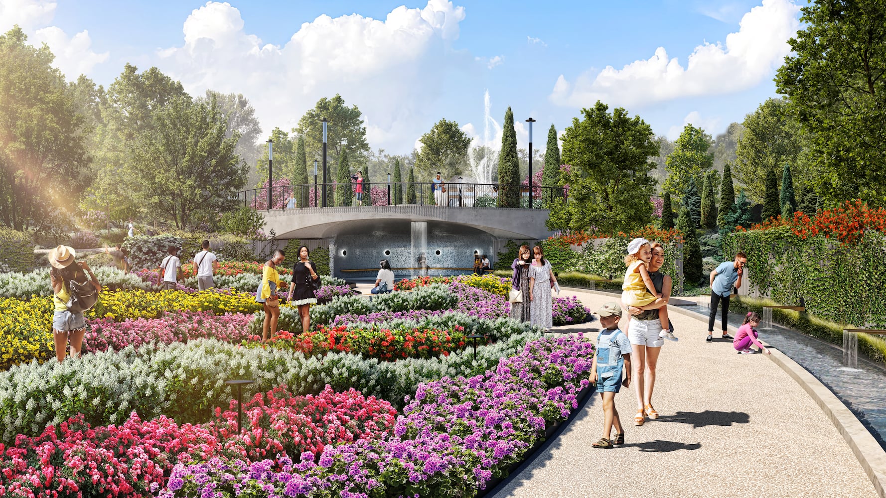 Atlanta Botanical Garden rendering