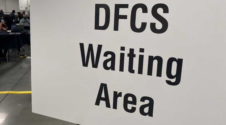 As hundreds of thousands of Georgians are being disenrolled from Medicaid, DeKalb County held an event for people to be able to talk face-to-face with a Medicaid staffer who can actually look into their case.  This is not usually possible for walk-ins at the state's Medicaid offices, since Medicaid case workers usually work remotely.  At the DeKalb County event, some desperate people trying to look into their Medicaid cases were in line at 4:00 a.m., DeKalb health workers said. The event took place on Saturday, February 3, 2024 in Stonecrest. Attendees included DFCS workers and Dr. Elizabeth Ford, special adviser for healthcare to the DeKalb County CEO. (PHOTO by Ariel Hart)