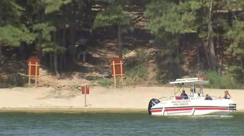 A man disappeared in Lake Allatoona on Sunday. He was found Monday. (Credit: Channel 2 Action News)
