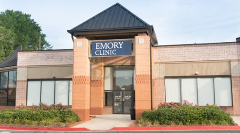 A new Emory Clinic, located at 2100 Roswell Road in Marietta, is pictured here. Two clincs have also opened in recent months in Atlanta.