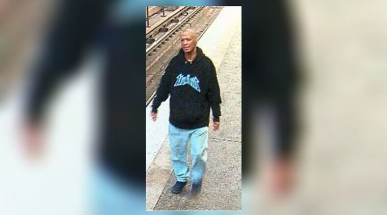 The man shown is a suspect in an armed robbery at The Federal, a Midtown  bistro, on Nov. 22. Anyone with information about his identity is asked to contact Atlanta police.
