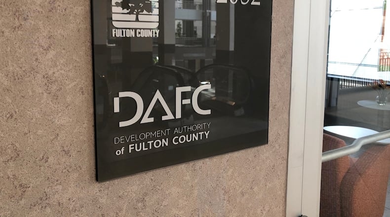 The Development Authority of Fulton County is located in the Fulton County Government Center.