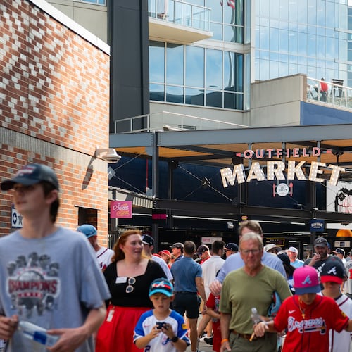 Delaware North, the hospitality vendor for the Atlanta Braves, partnered with local restaurants to open Outfield Market for the 2025 baseball season. (Courtesy of Delaware North)
