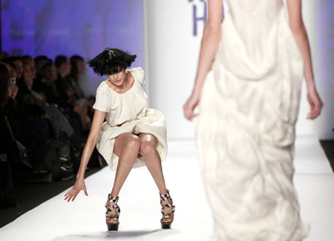 Naomi Campbell's Haiti relief fashion show