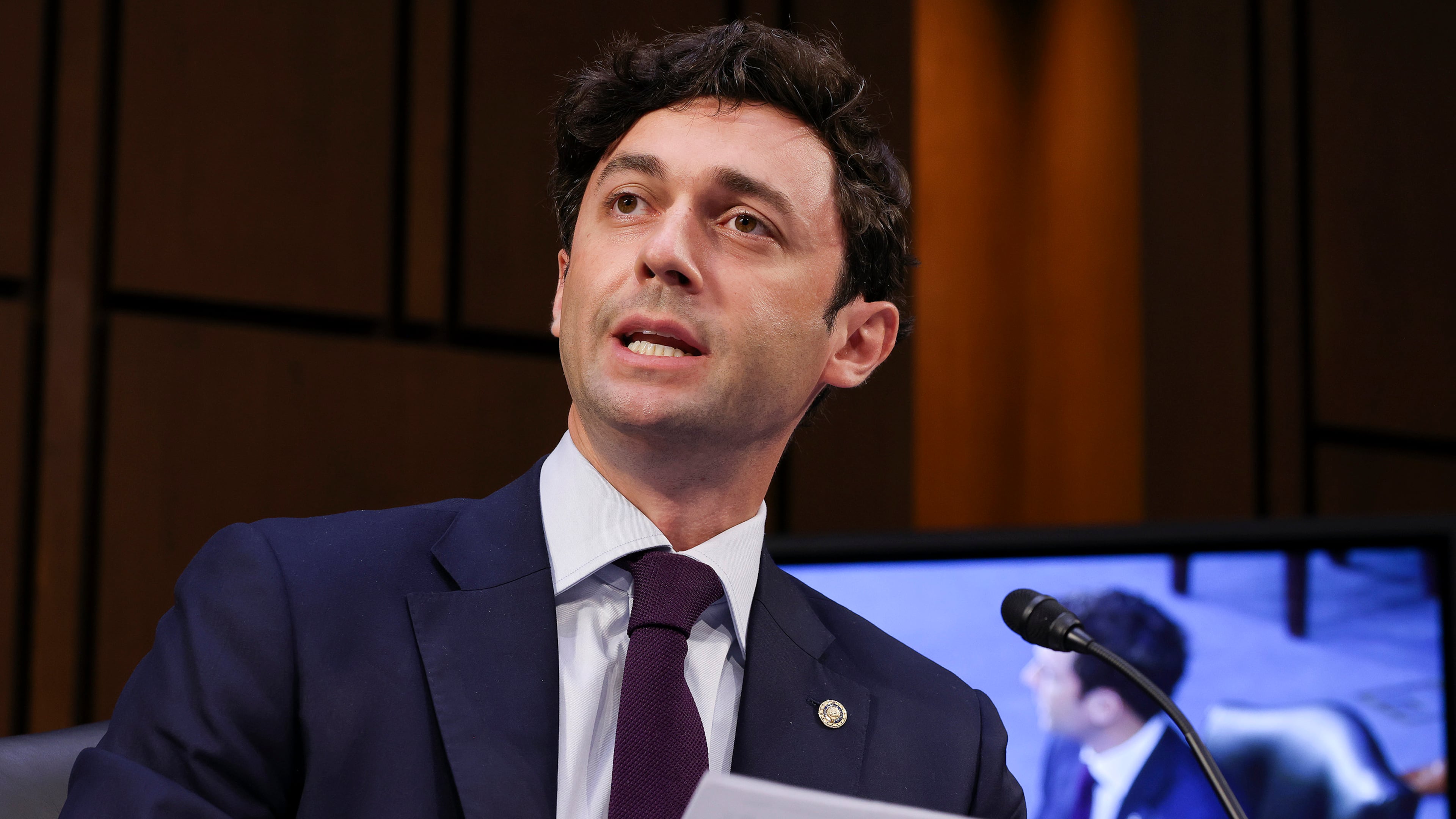 Sen. Jon Ossoff, D-Ga., is up for reelection in 2026. (TNS)