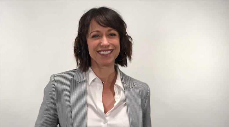 Paige Davis, in Atlanta to promote TLC's 'Trading Spaces" and the Orbits Arts Academy "Broadway Unplugged" fundraising event Saturday, June 22, 2019.