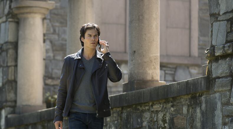 The Vampire Diaries -- "Gods & Monsters " -- Image Number: VD722B_0033.jpg -- Pictured: Ian Somerhalder as Damon -- Photo: Bob Mahoney/The CW -- é 2016 The CW Network, LLC. All rights reserved.