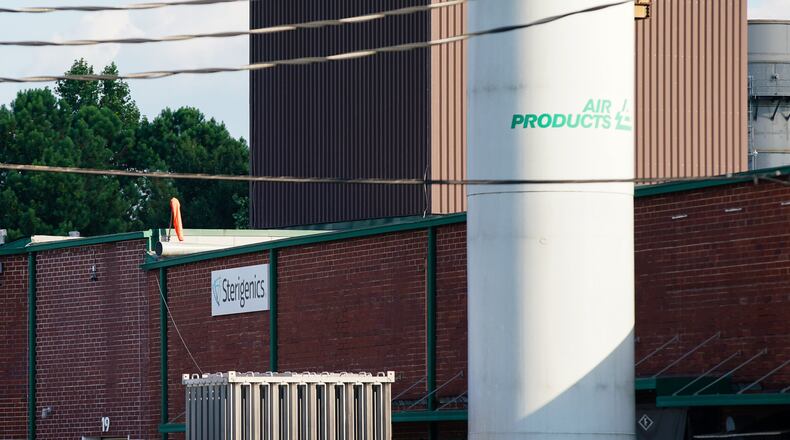 The outside of the Sterigenics building is seen on Wednesday, July 24, 2019, in Smyrna. The facility is located at 2973 Industrial Court SE, Smyrna. ELIJAH NOUVELAGE/SPECIAL TO THE AJC
