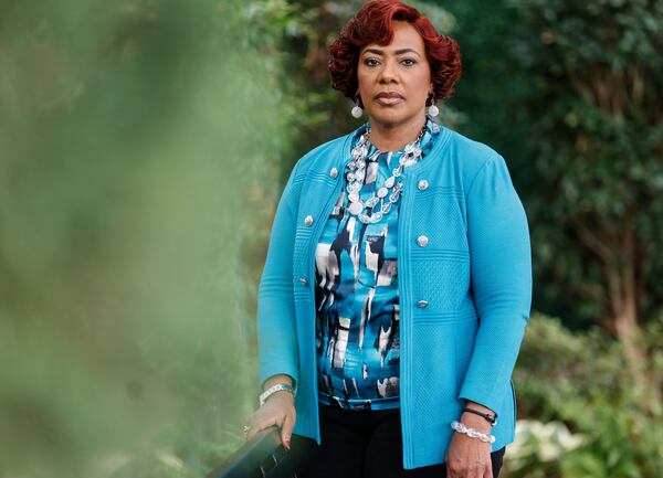 Bernice King says that fear and paranoia grew into such raging anger after her grandmother's murder that her mother feared for her well-being. (Natrice Miller/ AJC)