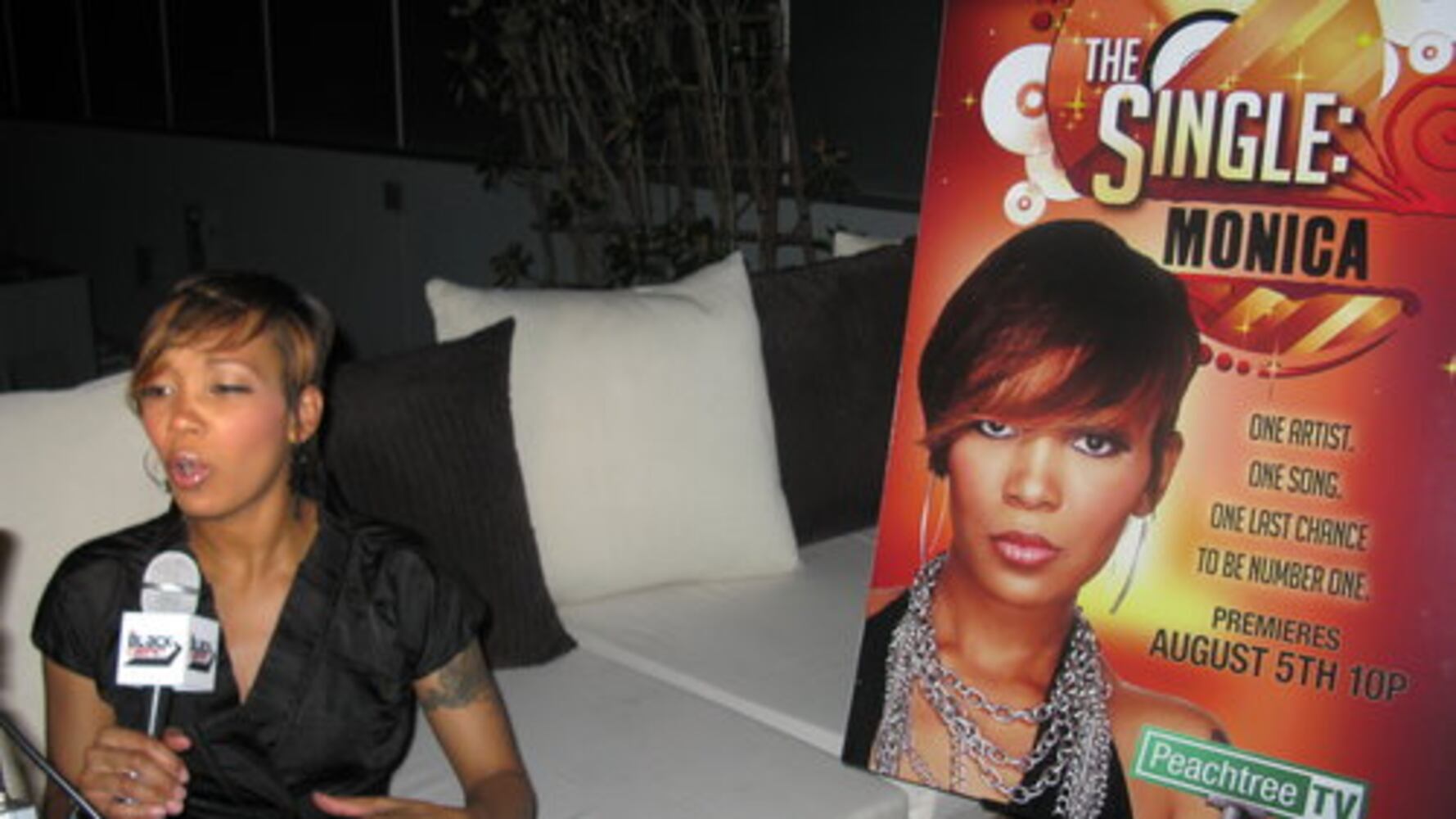 Monica parties for debut of new reality TV show