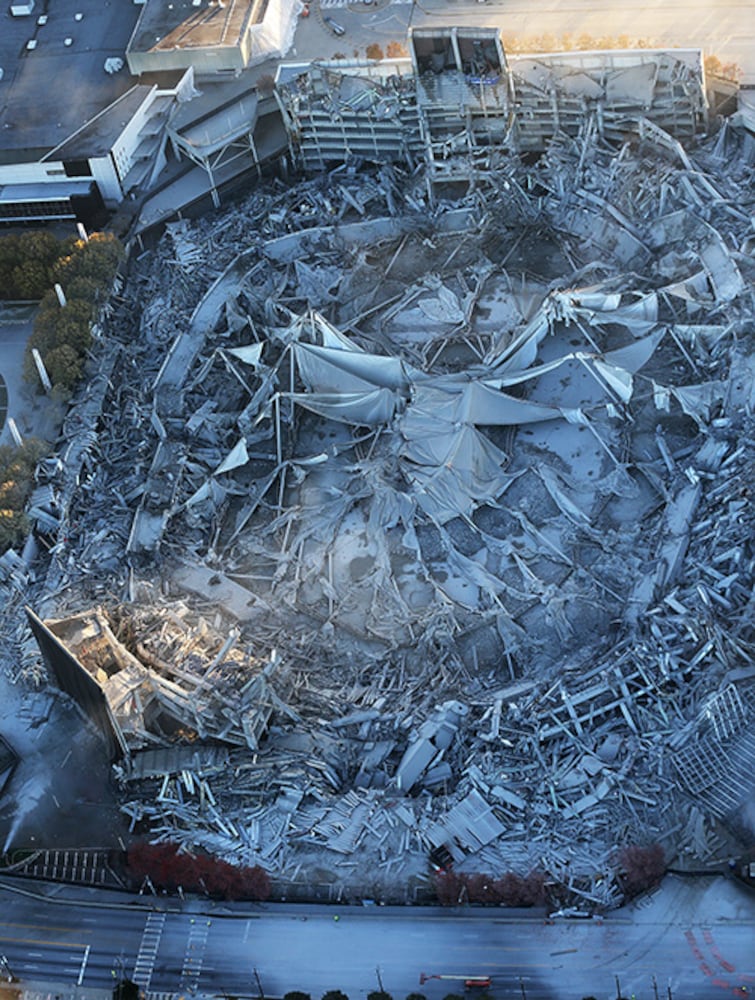 Georgia Dome implosion