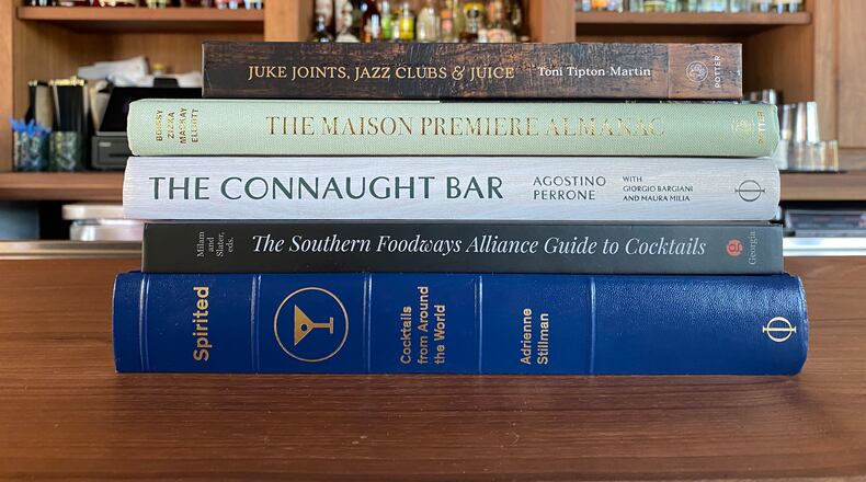 These are some of the beverage books recommended by Jerry and Krista Slater. Krista Slater for The Atlanta Journal-Constitution