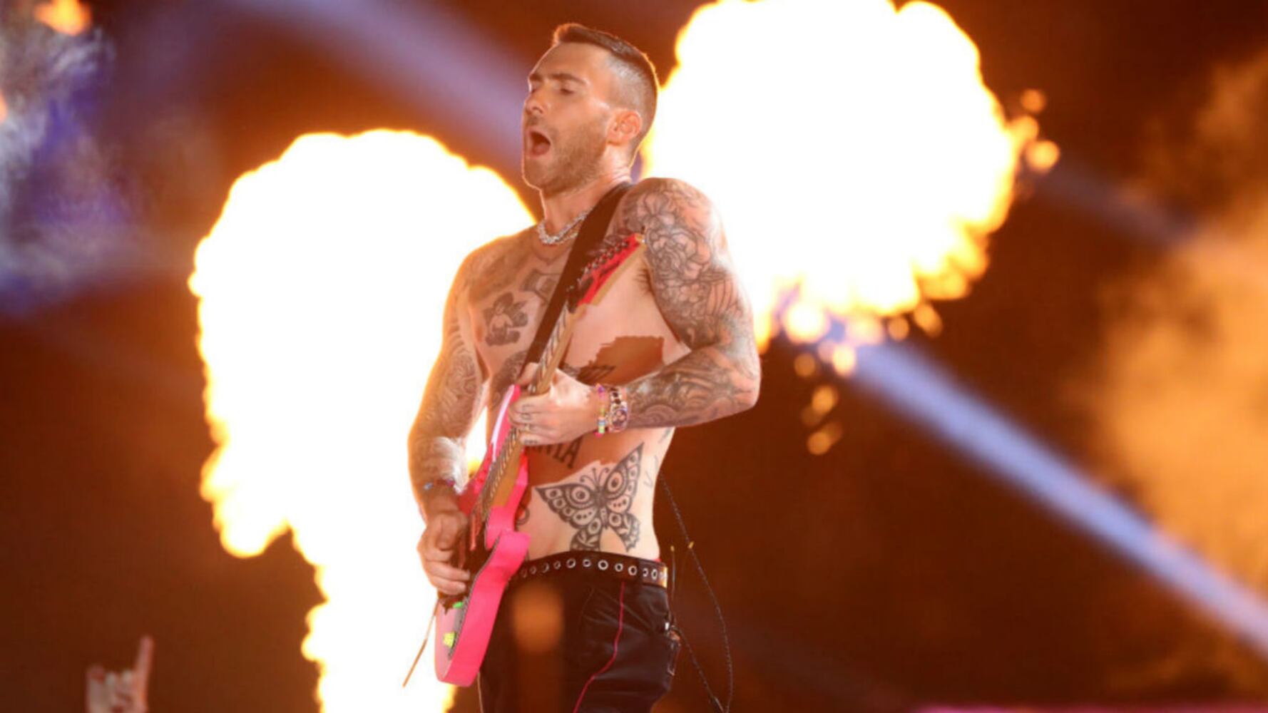 Photos: Maroon 5, Big Boi, Travis Scott underwhelm in Super Bowl 53 halftime show