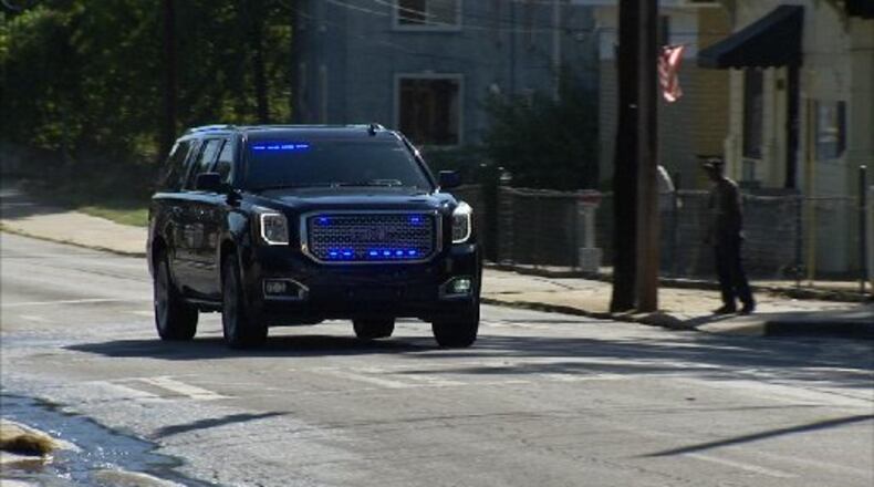 A city ethics board dismissed on Thursday a complaint against Mayor Kasim Reed and his use of emergency “blue lights” to get through traffic for meetings and other events.