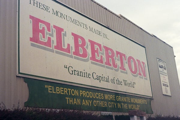 Elberton, home of the Georgia Guidestones, calls itself the Granite Capital of the World. The town sits on a 6-million-ton granite deposit, and about two-thirds of all monuments and memorials manufactured in the U.S. every year come from here. (Tyler McBrien for the AJC)
