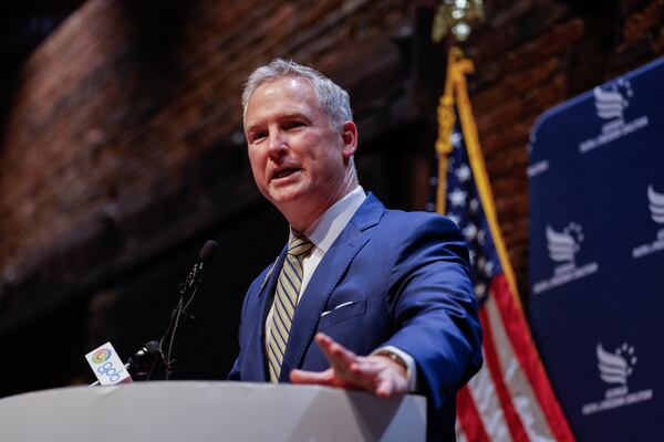 Former state Sen. John F. Kennedy is a Republican candidate for lieutenant governor. (Arvin Temkar/AJC)