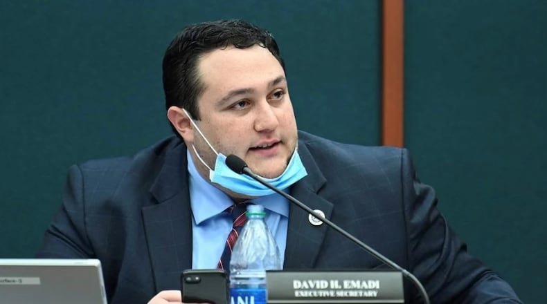 David Emadi, executive director of Georgia's ethics committee, said his agency is skeptical of the “lack of named donors” on a campaign finance report submitted by Manswell Peterson, a Democratic candidate for secretary of state.