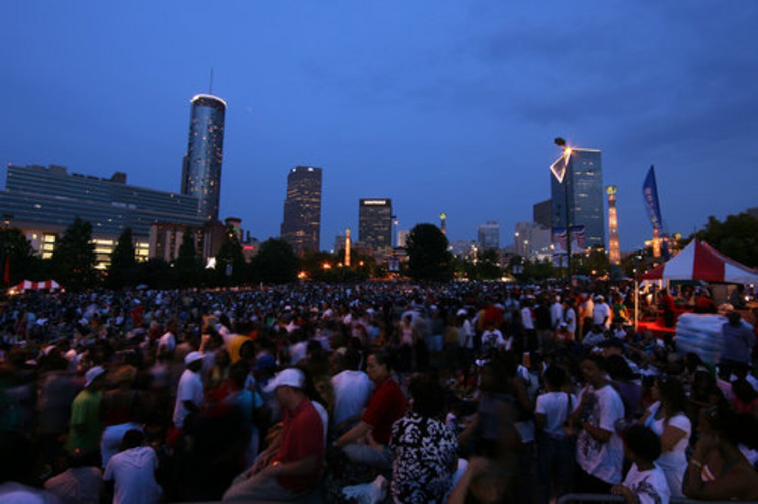 Fireworks in Atlanta