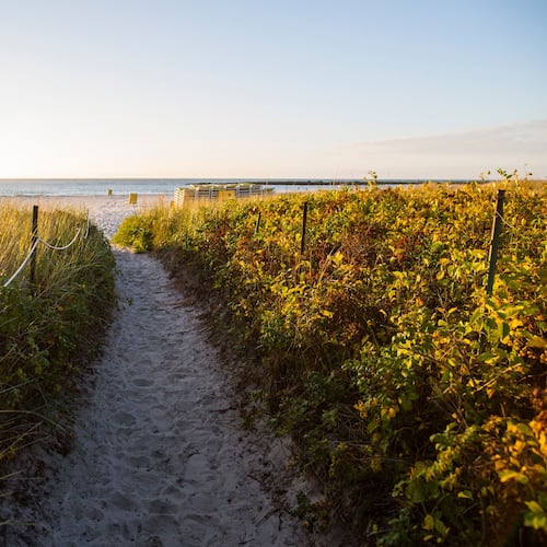 If you're looking for cooler temperatures this summer, try exploring the beaches in Kennebunkport, Maine. (Courtesy of Visit Maine/Facebook)