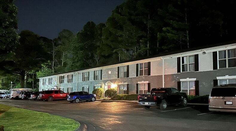 An 18-year-old was found shot to death in the parking lot of a Gwinnett County apartment complex.