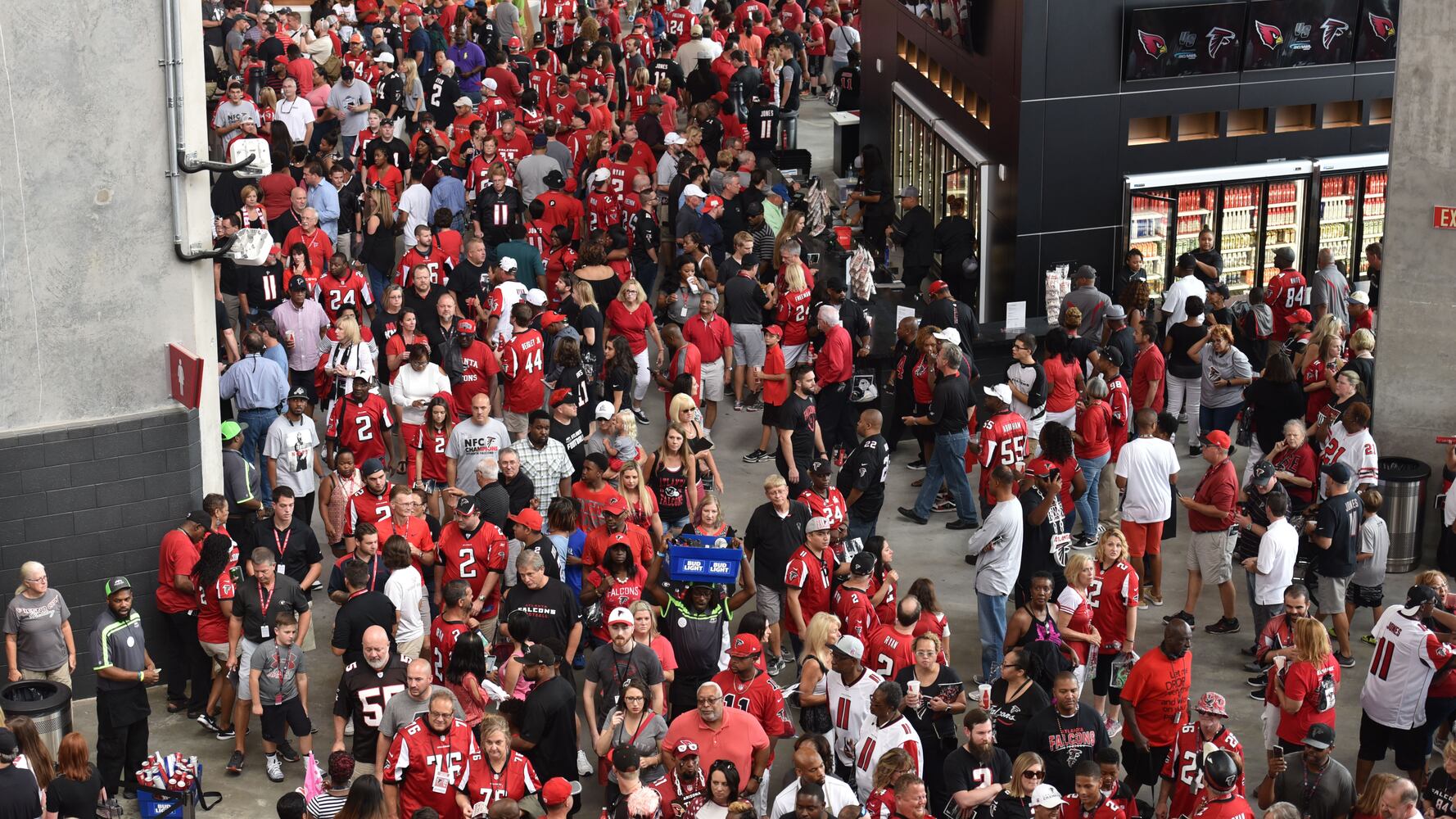 Mercedes-Benz Stadium: Aug. 26, 2017
