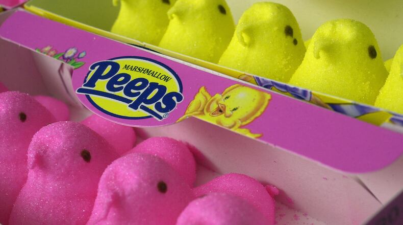 Marshmallow Peeps. File photo. (Photo by William Thomas Cain/Getty Images)