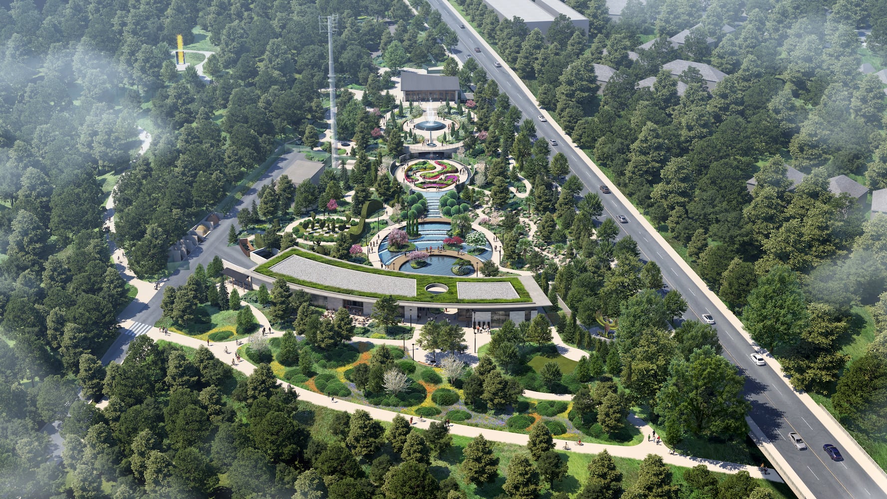 Atlanta Botanical Garden rendering