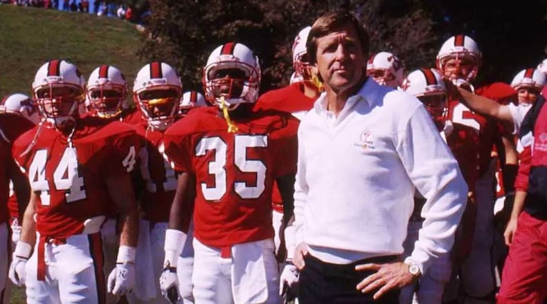 Dick Sheridan coached at Furman and N.C. State. (Photo courtesy of North Carolina State)