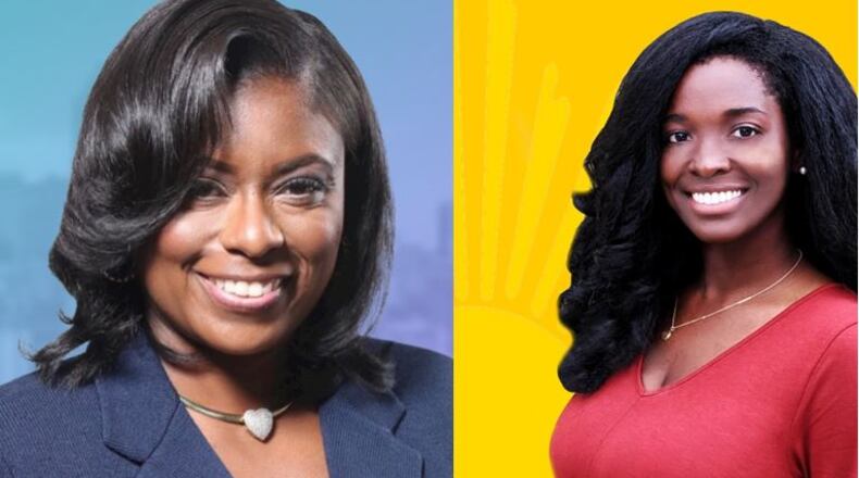 Shameka Reynolds (left) and Cindy Thomas are running to be mayor of Lithonia. (Photos: Handout via Facebook)