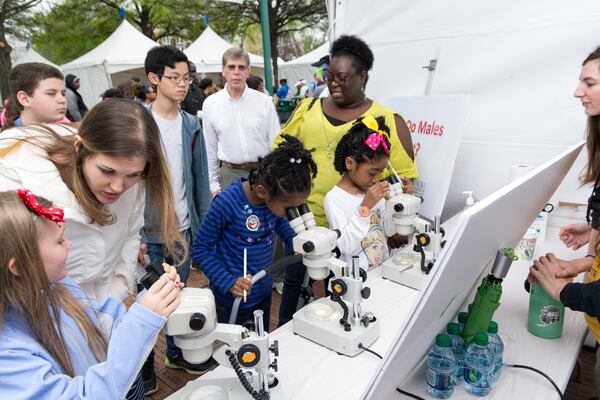 Get a closer look at the microscopic world at the Atlanta Science Festival.