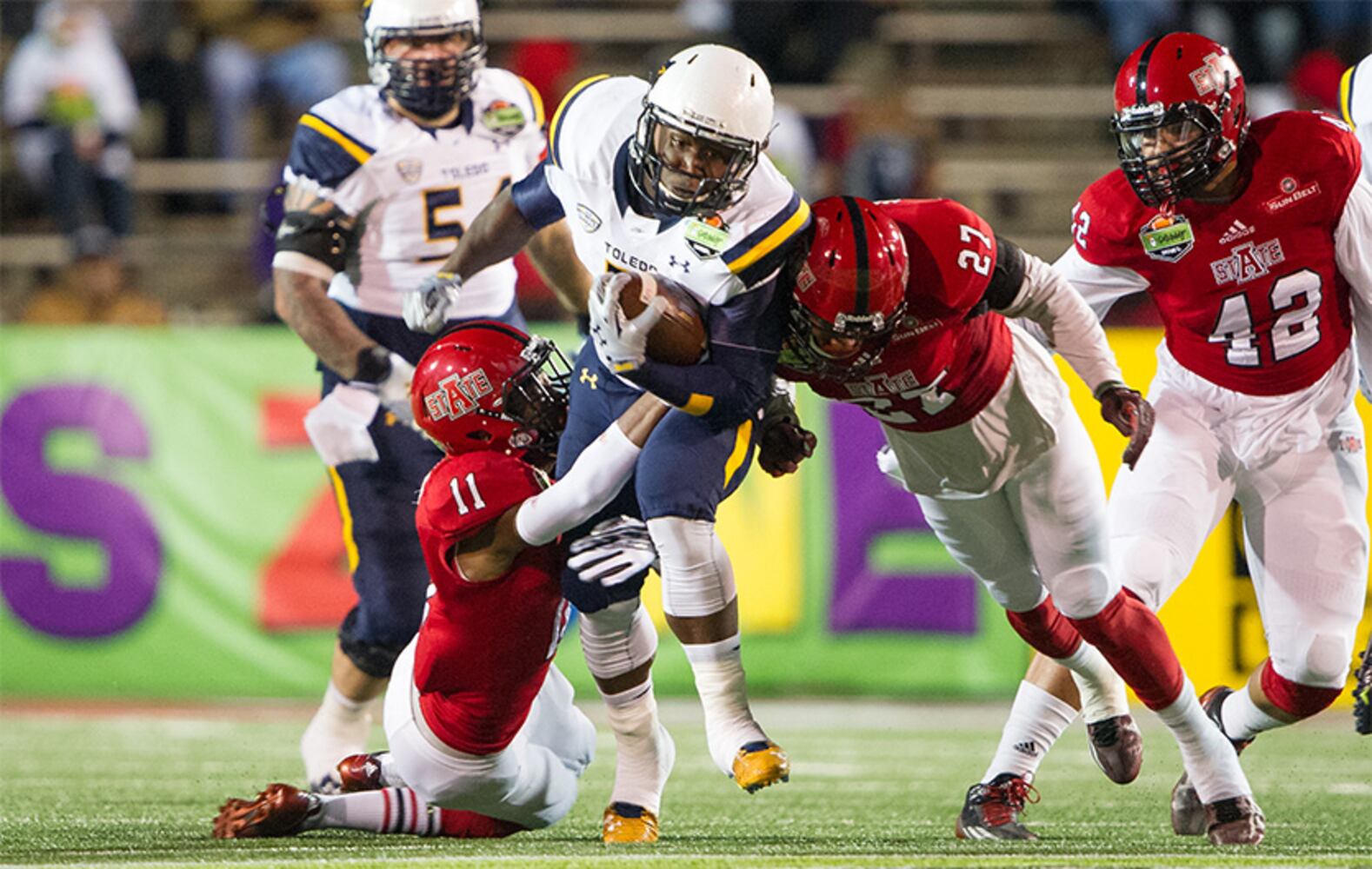 GoDaddy.com Bowl: Toledo 63, Arkansas State 44