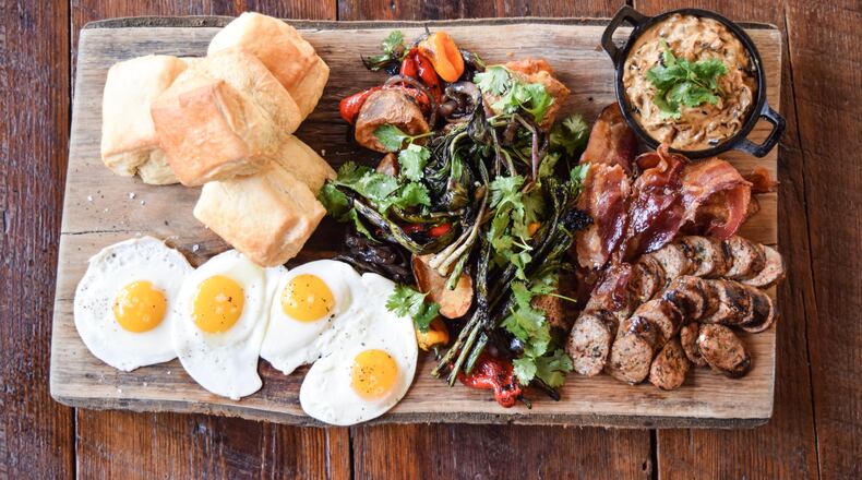 Ladybird Grove & Mess Hall - The Woodsmans Breakfast at Ladybird Grove & Mess Hall / Photo by Tori Allen PR