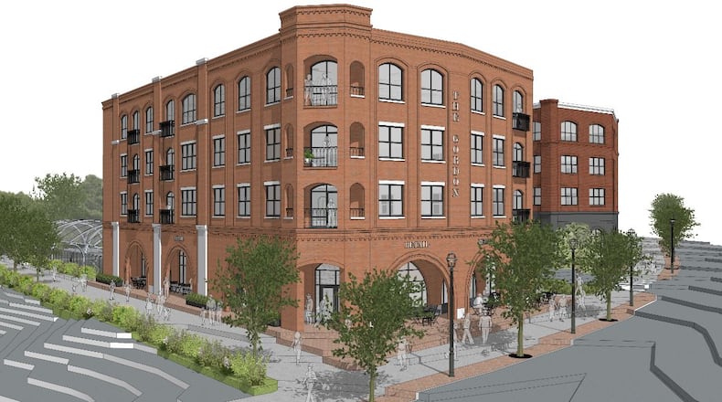 A rendering of The Gordon, a new mixed-use project coming to Chamblee.