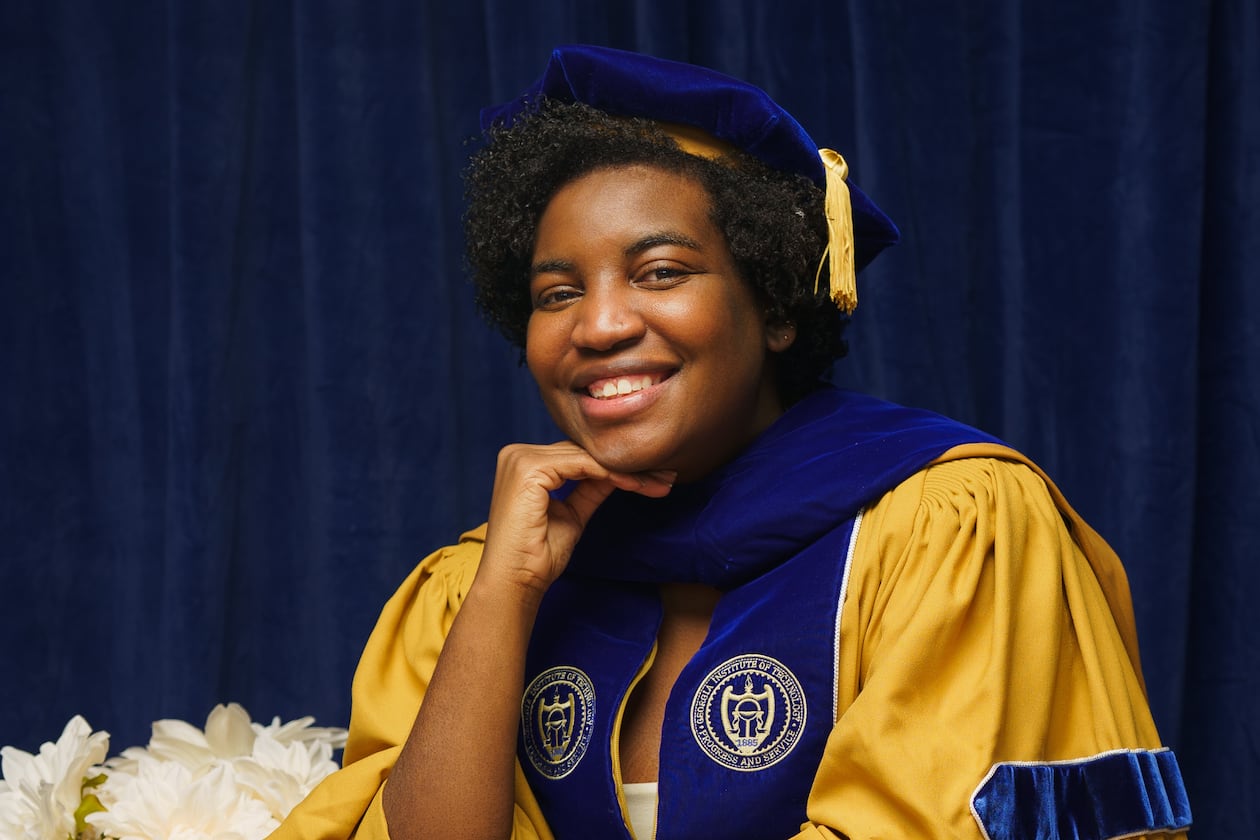 Blaire Bosley used her experience going through the kidney transplant process to inform her doctoral research at Georgia Tech. (Courtesy)