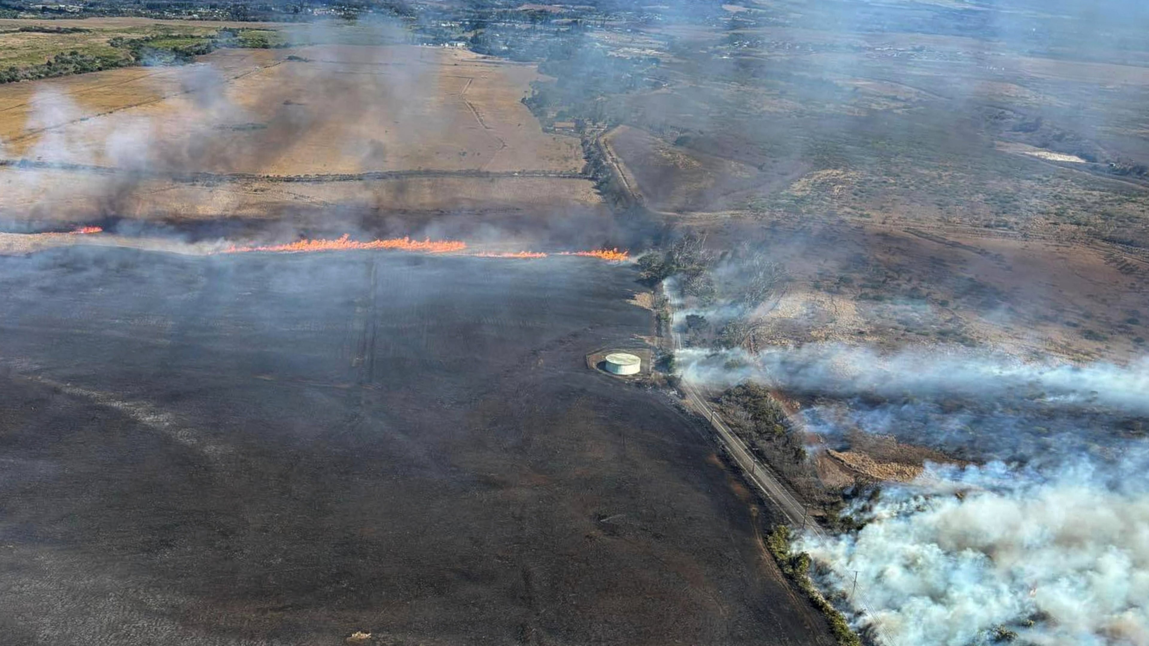 FILE - This photo provided by the County of Maui shows a wild fire in Maui, Hawaii, Sept. 23, 2025. (The County of Maui via AP, File)