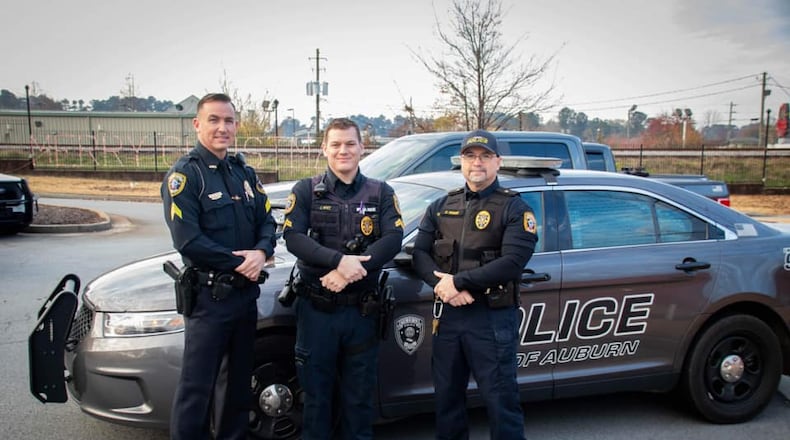 The Auburn Georgia Police Department is seeking new officers. Starting salaries begin at $45,145. (Courtesy Auburn Police Department)