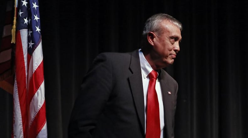 Cobb Commission Chairman Mike Boyce shared many bright points in Cobb’s present and future during his State of the County address on Jan. 7. AJC file photo