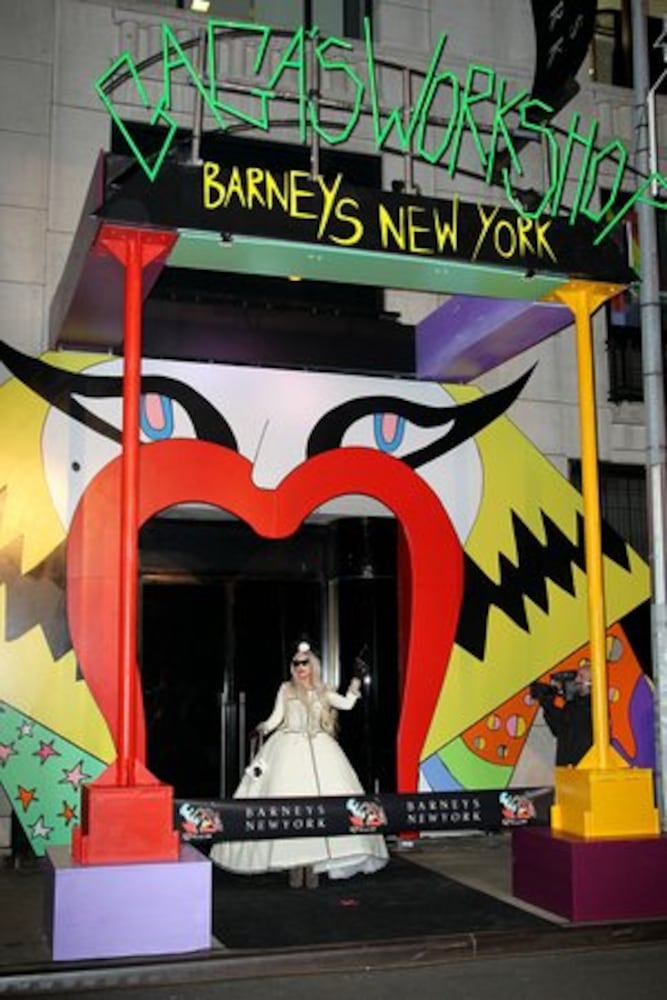 Lady Gaga's Workshop at Barneys in New York